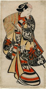 Der Schauspieler Takii Hannosuke als effeminierter Jugendlicher