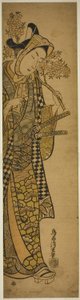 Der Schauspieler Sanogawa Ichimatsu I als junger Mann von Torii Kiyoshige