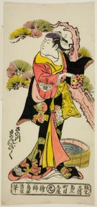 Der Schauspieler Sanogawa Mangiku I