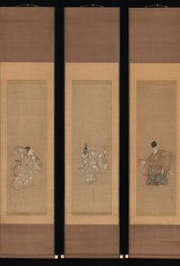 Der glückverheißende Noh-Tanz Okina, ca. 1790-95