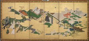 Die Geschichte von Genji, Kapitel 2: Prinz Genjis Besuch bei Utsusemi