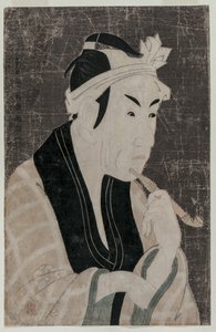 Matsumoto Koshiro IV als Gorobei, der Fischverkäufer aus Sanya von Toshusai Sharaku