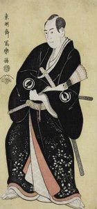 Der Schauspieler Sawamura Sojuro III als Nagoya Sanza Motoharu von Toshusai Sharaku