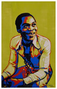 Fröhlicher Pop-Art-Mann