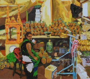 Ananas-Trilogie 2 (Mexiko-Stadt) von Trevor Burgess