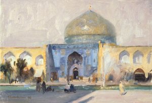 Nachmittag, Damenmoschee, Isfahan