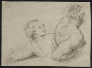 Figurenstudie, aus "Geschichte der Maria von Medici"