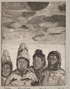 Vier Inuit