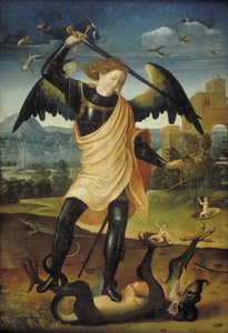 Der Erzengel Michael mit dem Drachen