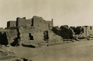 Kloster St. Simeon, Assuan, Ägypten, Foto von Ugo Monneret de Villard