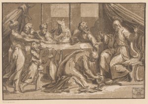 Christus gesalbt von Maria Magdalena von Ugo da Carpi