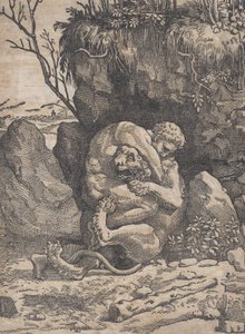 Herkules und der Nemeische Löwe, ca. 1517-18
