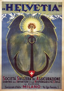 Helvetia-Poster von Umberto Boccioni