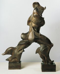 Einzigartige Formen der Kontinuität im Raum von Umberto Boccioni