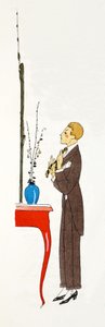 Letzte Anpassungen vor dem Ausgehen von Umberto Brunelleschi
