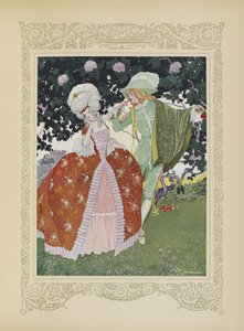 Was! Ein Page, rief die Prinzessin, ein Page hat die Kühnheit, mir zu sagen, dass er mich liebt!, Illustration aus 