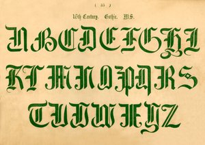 16. Jahrhundert. Gotisch. MS, 1862