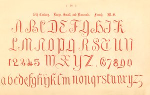 16. Jahrhundert. Groß, Klein und Ziffern. Französisch. MS., 1862 von Unbekannt