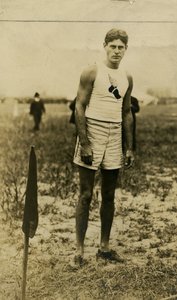 1904 Olympische Spiele - Unidentifiziertes Mitglied des New York Athletic Club Teams (möglicherweise Samuel Symington Jones)
