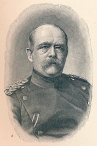 Otto von Bismarck in vier Phasen seiner Karriere von Unbekannt