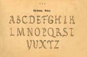 8. Jahrhundert. Vatikan, 1862 von Unbekannt