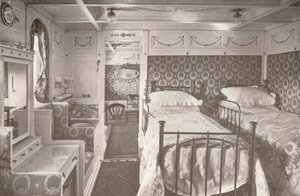 Ein Zuhause auf der rollenden Tiefe. An Bord eines königlichen Postschiffs, 1914