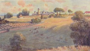 Ein Stationsgehöft, 1923 von Unbekannt