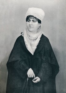 Eine türkische Dame in Outdoor-Kostüm, 1912