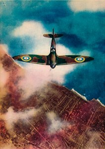 Ein Vickers Supermarine Spitfire, 1940 von Unbekannt