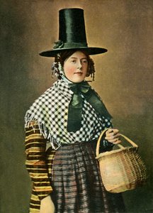Eine walisische Tracht, ca. 1904 von Unbekannt