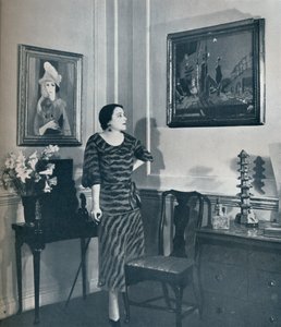 Eine Ecke im Haus von Lady Jowitt, 1934