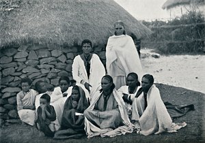 Eine Gruppe von Abessiniern, 1912