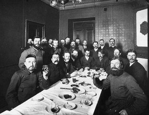 Eine Gruppe von Abgeordneten der Zweiten Duma, 1907