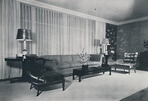 Ein von Lord & Taylor aus New York eingerichtetes Zimmer, 1942