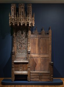 Abtsstuhl, ca. 1500-1515 von Unbekannt