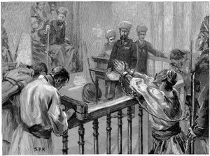 Abdor Rahman Khan 1844-1901, Herrscher von Afghanistan 1880-1901, 1893 von Unbekannt