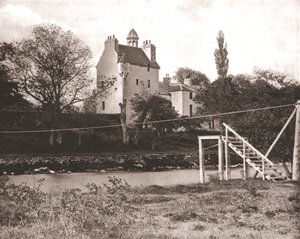 Abergeldie Castle, Aberdeenshire, Schottland, 1894