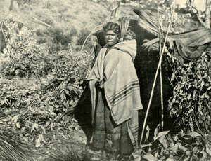Aborigine-Frau mit Kind, 1901