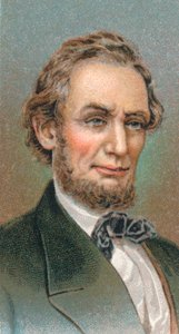 Abraham Lincoln 1809-1865, 16. Präsident der Vereinigten Staaten, 1924