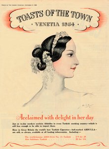 Mit Freude gefeiert in ihrer Zeit, Toasts der Stadt - Venetia 1854, 1940 von Unbekannt
