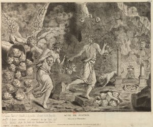Akt der Gerechtigkeit, 1794 von Unbekannt