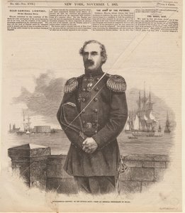 Admiral Stepan Stepanovich Lesovsky 1816-1866 in New York, 1863
