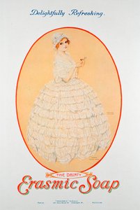 Werbung für Erasmic-Seife, 1920 von Unbekannt