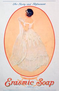 Werbung für Erasmic-Seife, 1920