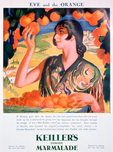 Werbung für Keillers Dundee Marmelade, 1927