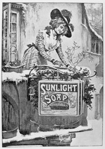 Werbung für Sunlight-Seife, 1903
