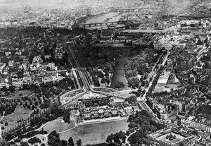Luftaufnahme des Buckingham Palace, London, 1926-1927