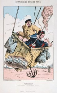 Aerostier, Belagerung von Paris, 1870-1871