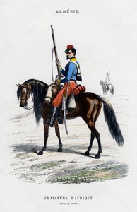 Afrikanische Leichte Kavallerie, Französische Armee in Algerien von Unbekannt