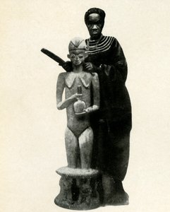 Afrikanischer Bildhauer Kamerun, 1947